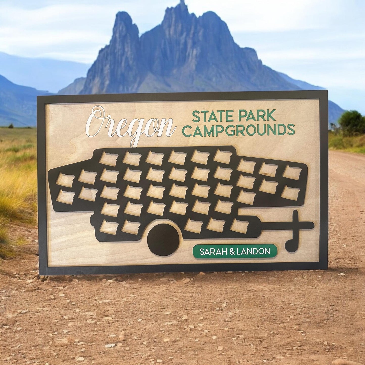 Oregon State Park Camping Map