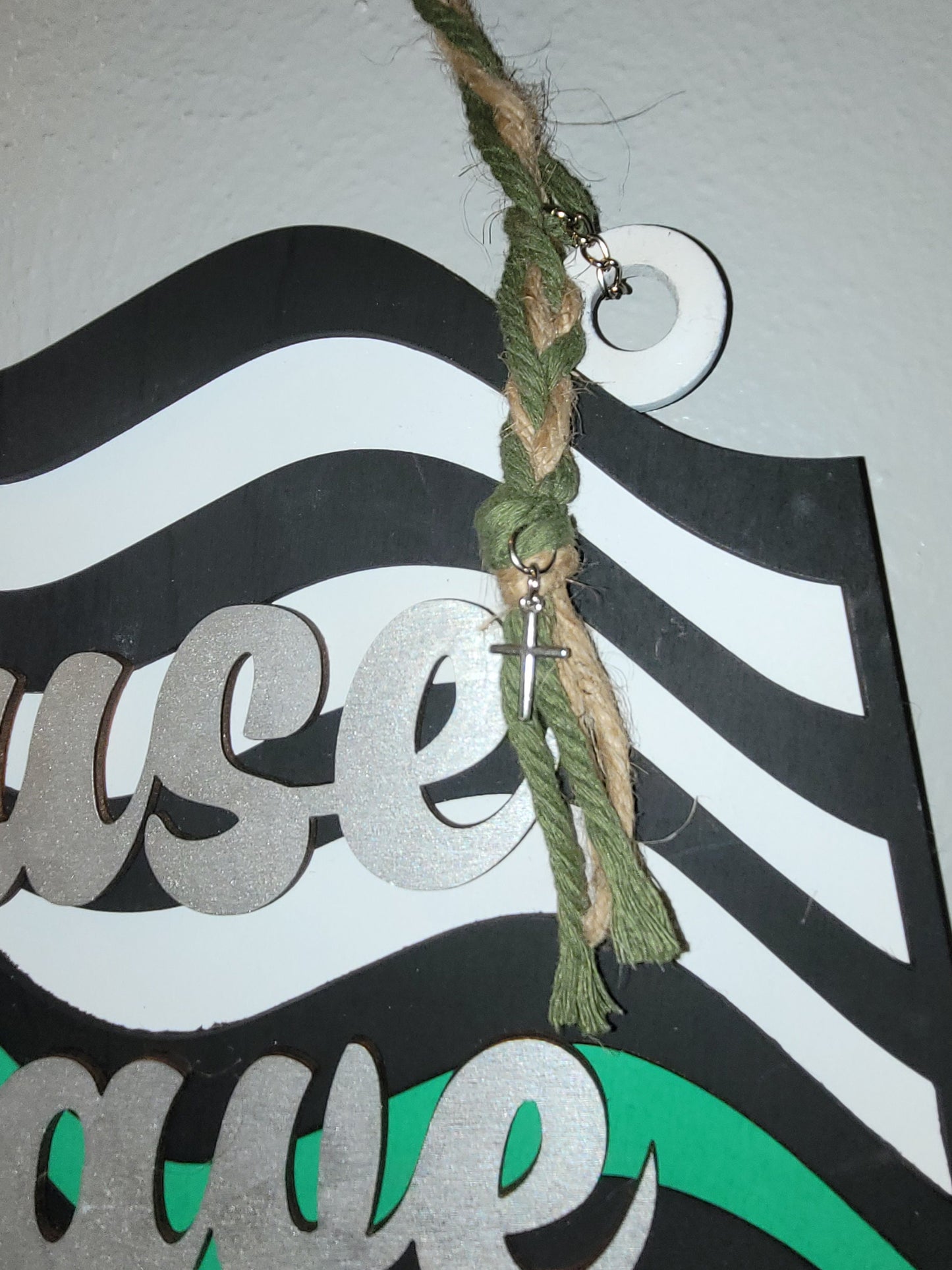 Wooden Thin Line Flag