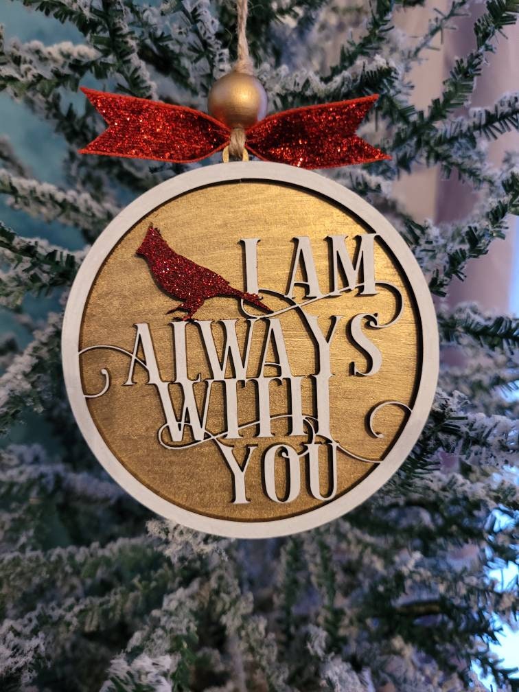 Cardinal Memorial Ornament