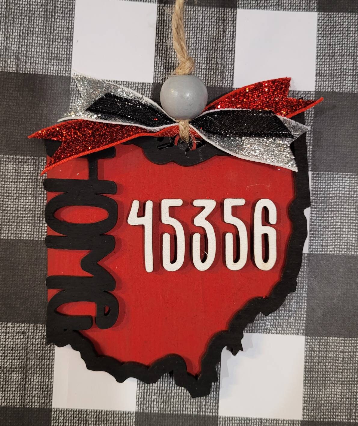 Ohio Christmas Ornament