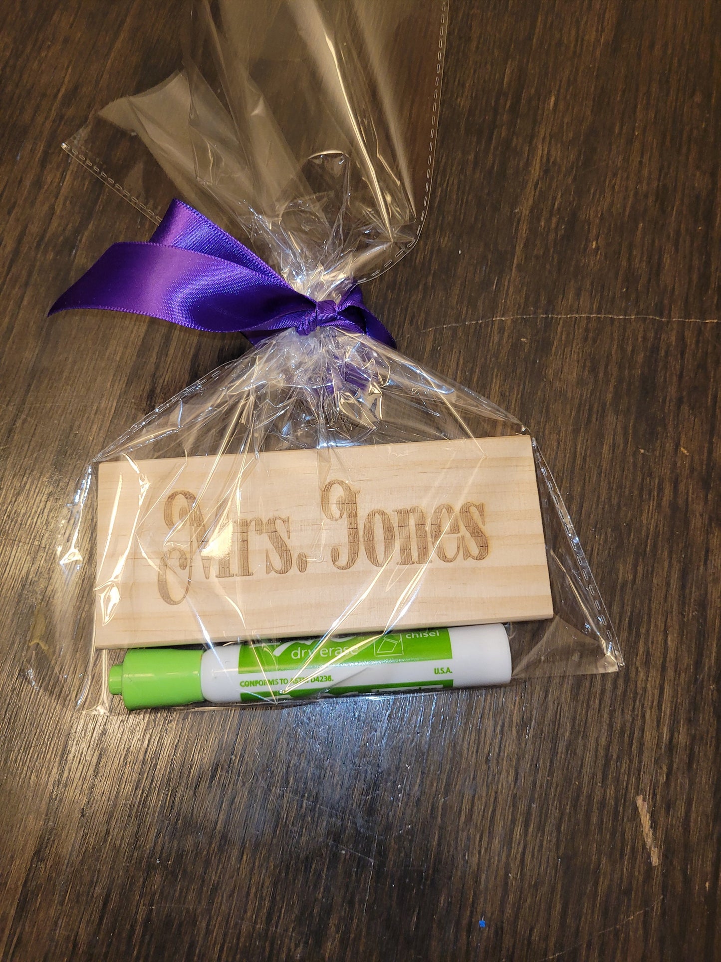 Personalized Teacher Dry Eraser