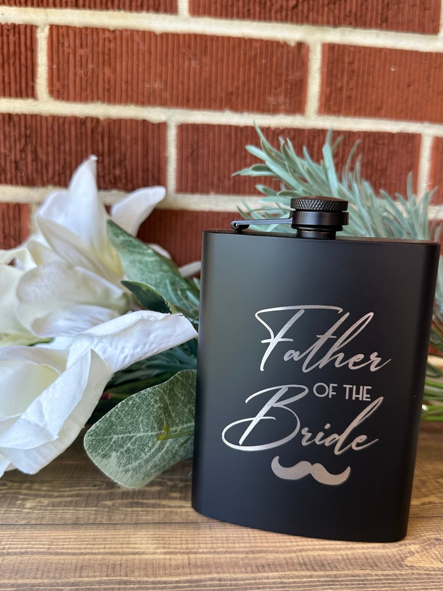 Groom and Groomsmen Flask