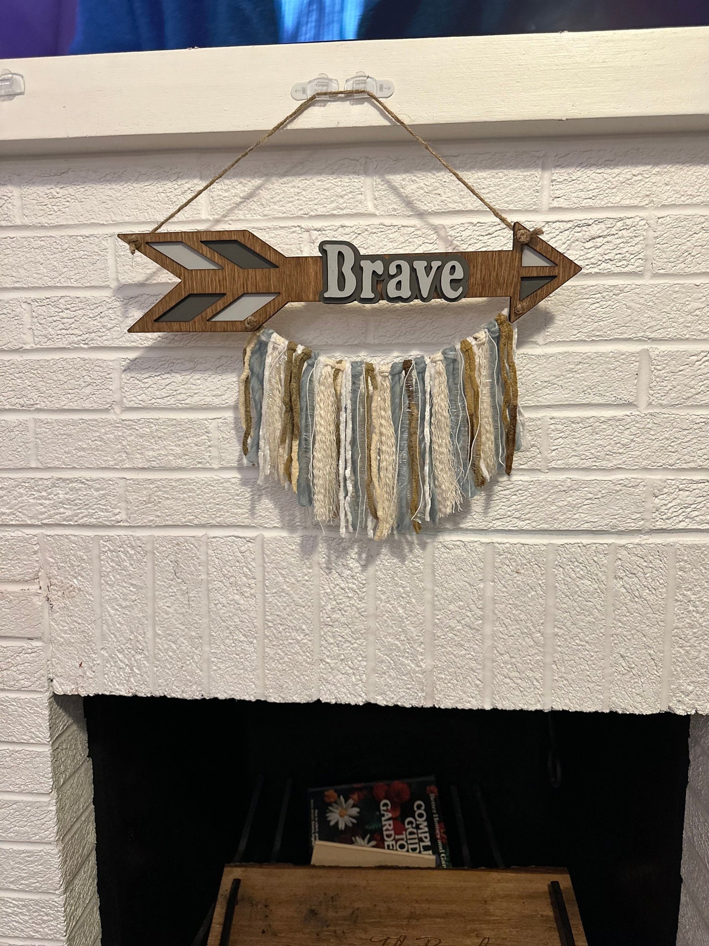 Personalized Boho Arrow with Tassels