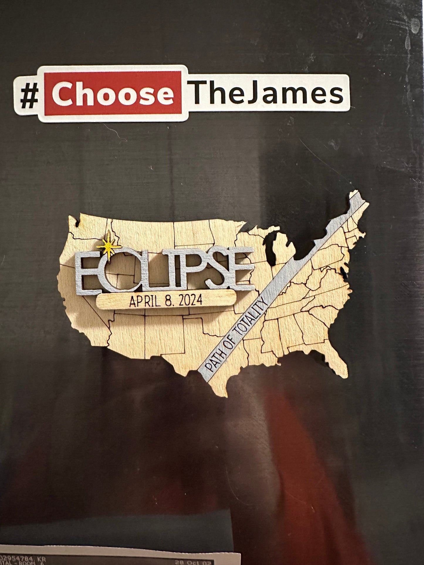Eclipse Path of Totality 2024 Memorial
