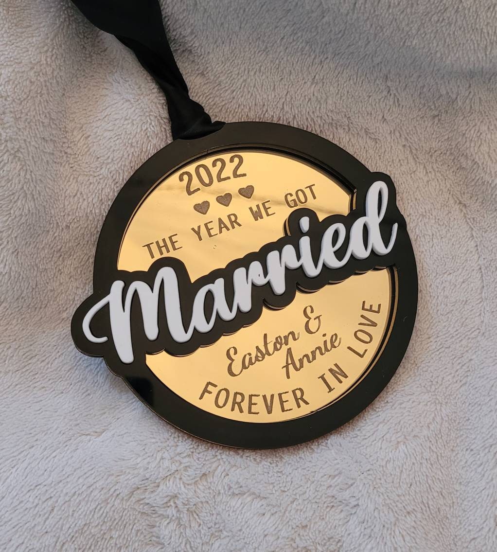 Personalized Wedding Ornament