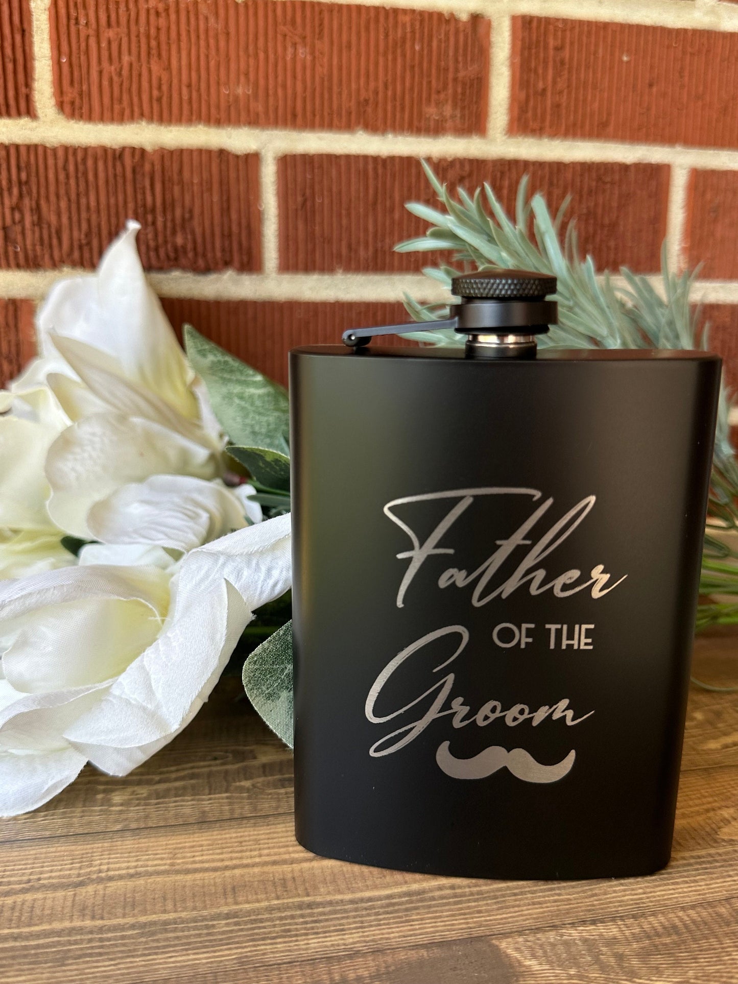 Groom and Groomsmen Flask