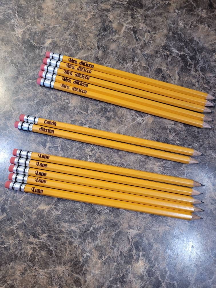 Personalized Pencils