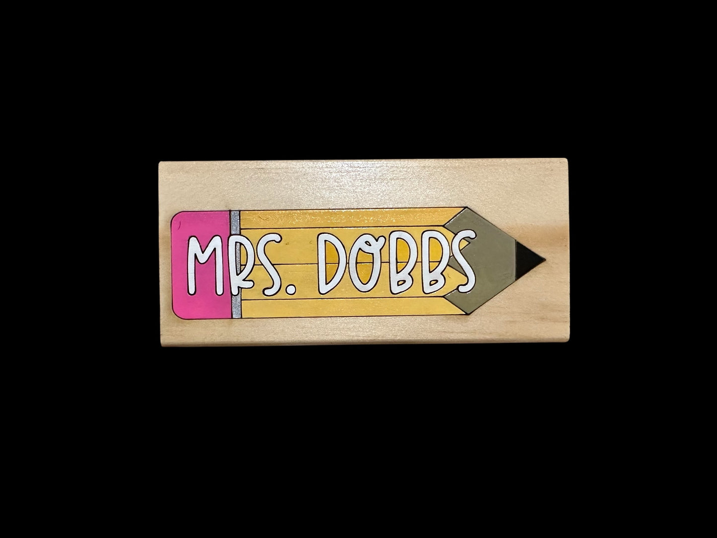 Personalized Teacher Dry Eraser