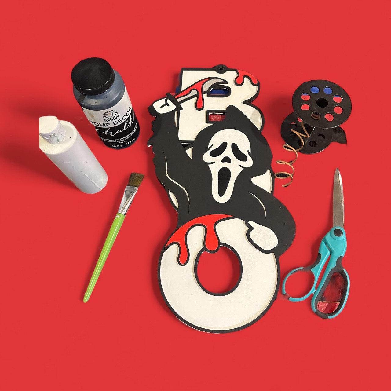 SCREAM BOO Door Hanger
