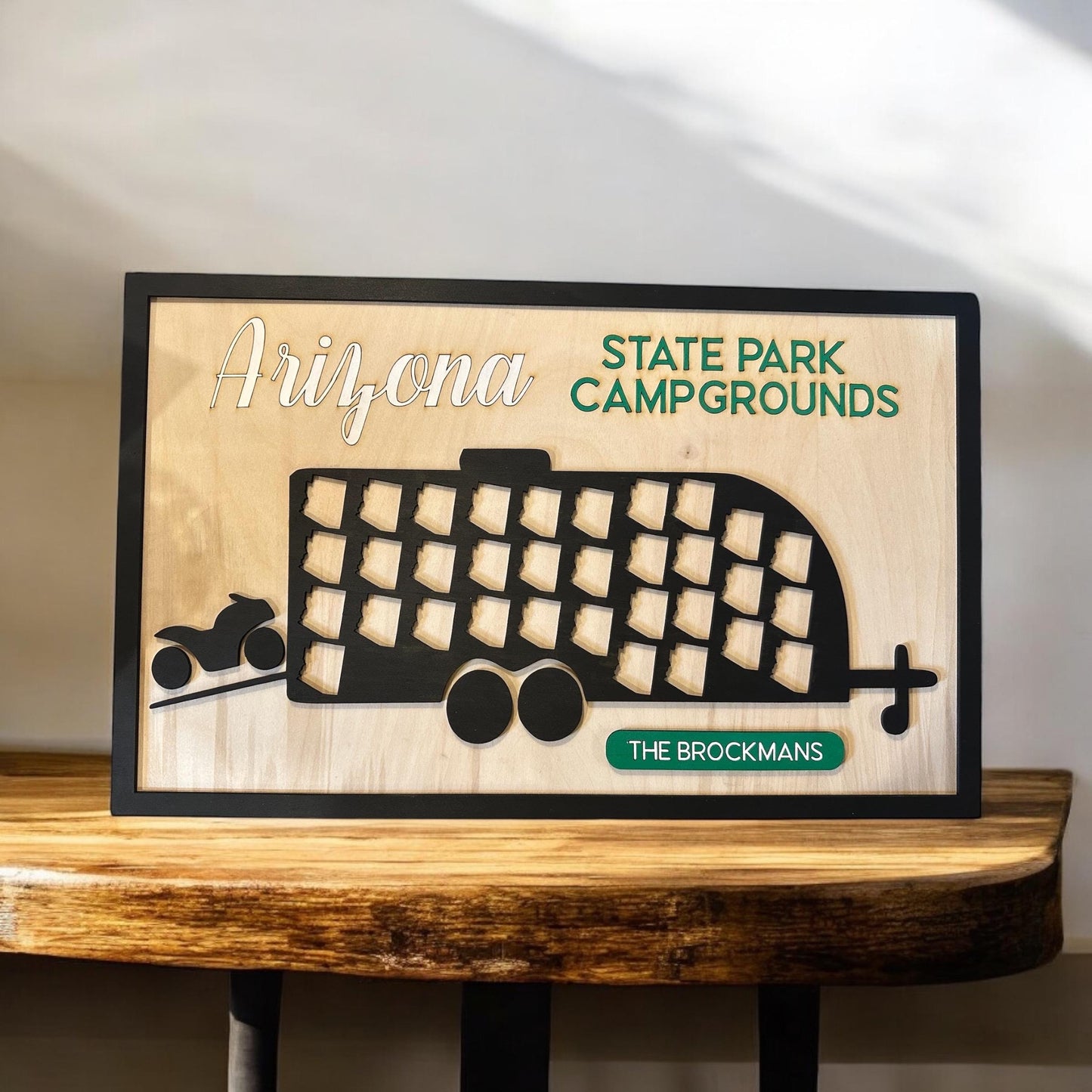 Arizona State Park Camping Map
