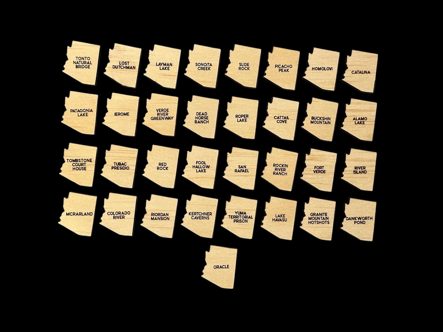 Arizona State Park Camping Map