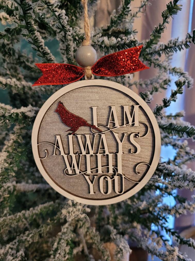 Cardinal Memorial Ornament