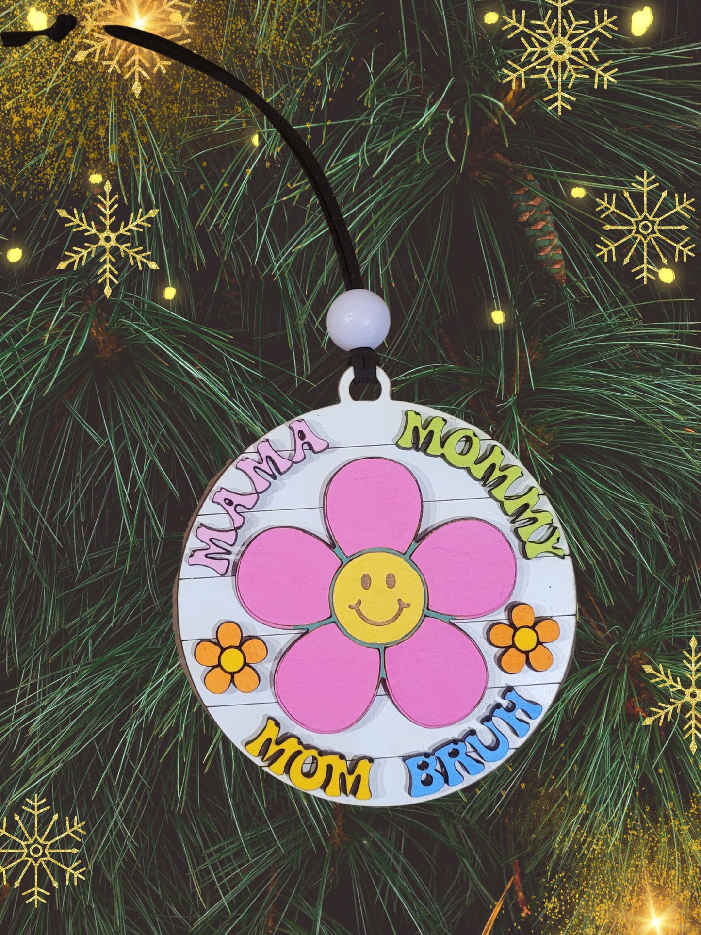 Ma, Mama, Mom, Bruh Ornament