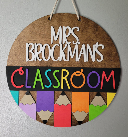 Personalized Classroom Door Sign Bundle
