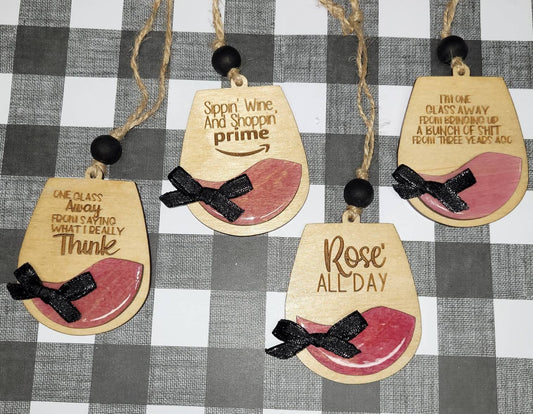 Wine Lover Ornaments