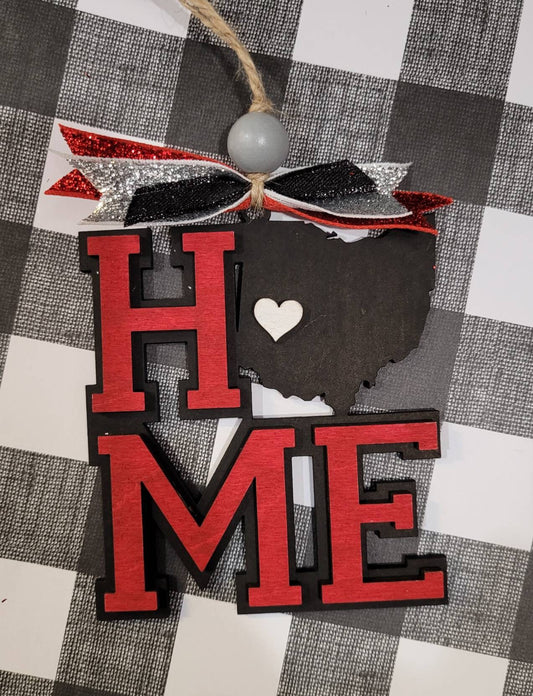 Ohio Christmas Ornament