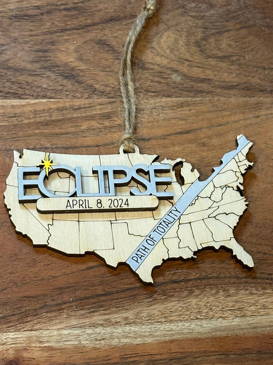 Eclipse Path of Totality 2024 Memorial