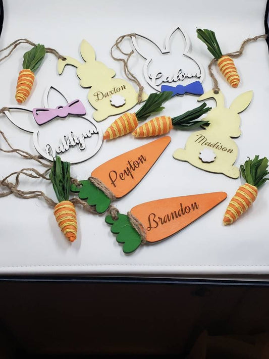 Personalized Easter Basket Tags