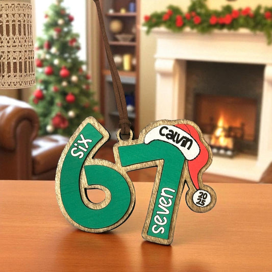 Six Seven Personalized Ornament