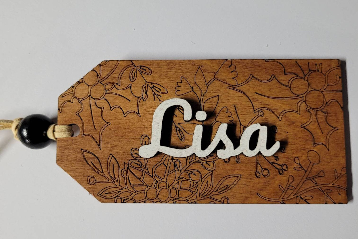 Wooden Stocking Tags