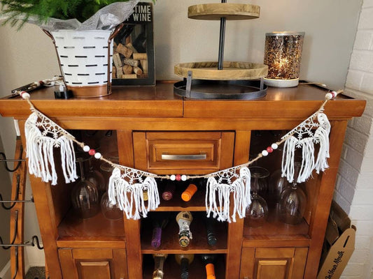 Boho Snowflake Garland