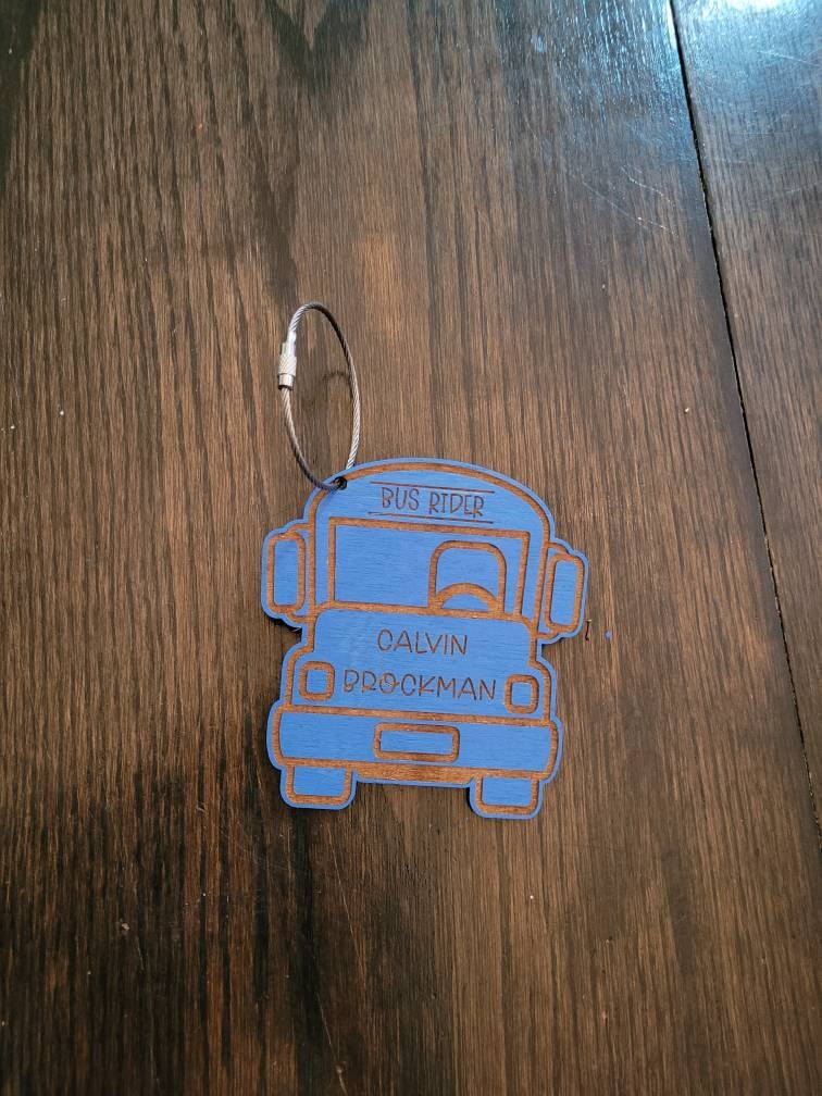 School Backpack Tags