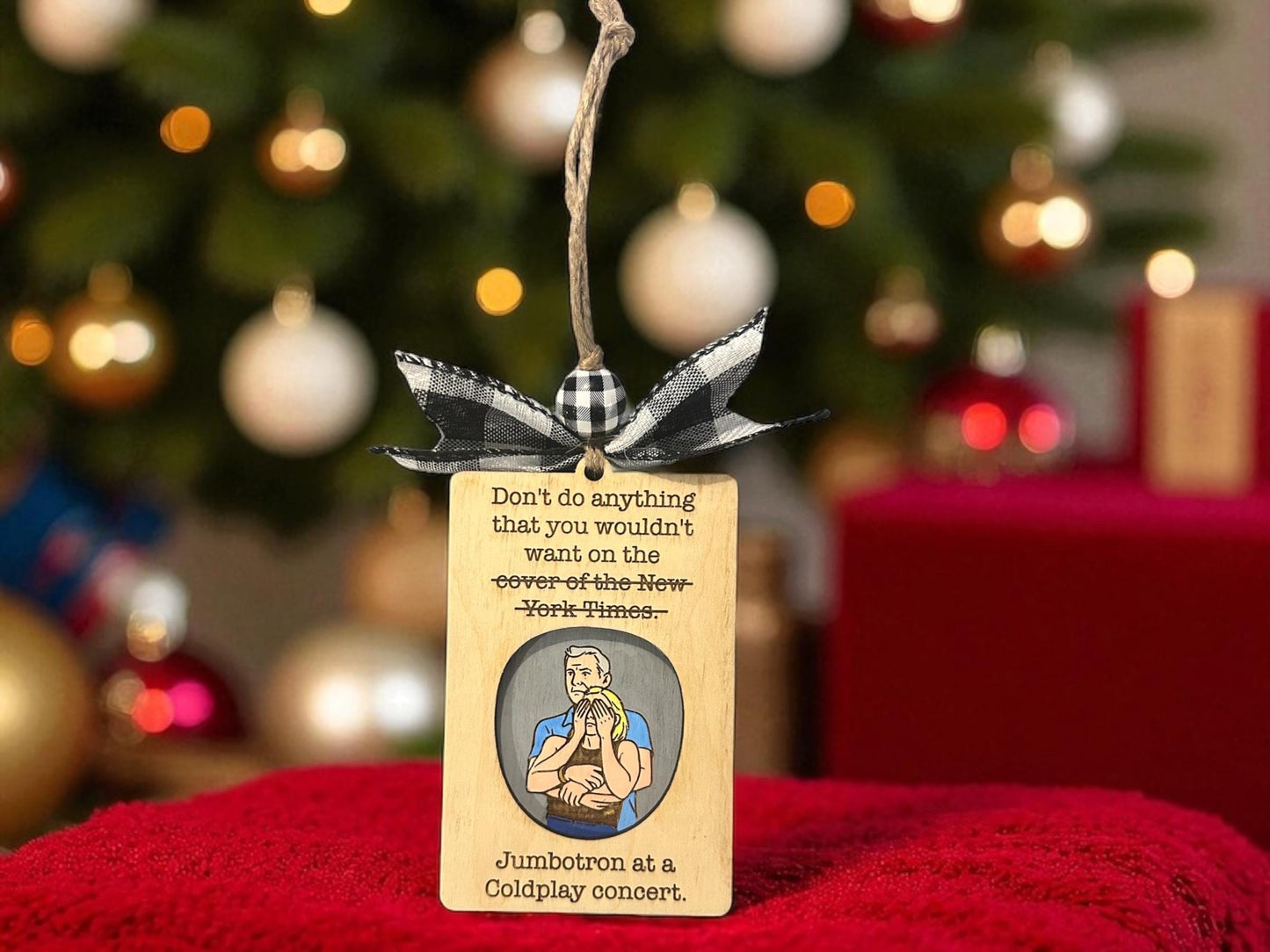 Coldplay Jumbotron Ornament