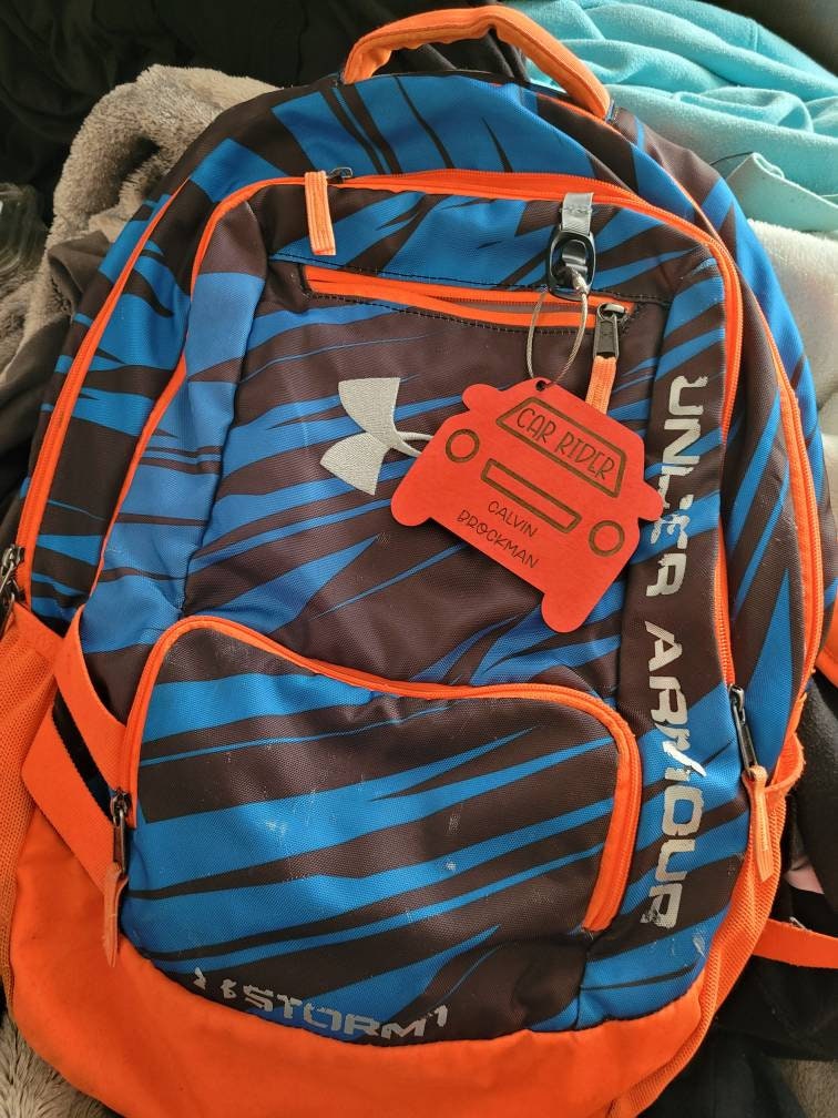 School Backpack Tags