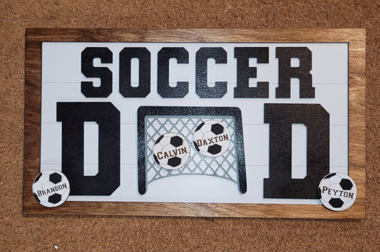 Soccer Mom/Dad Sign