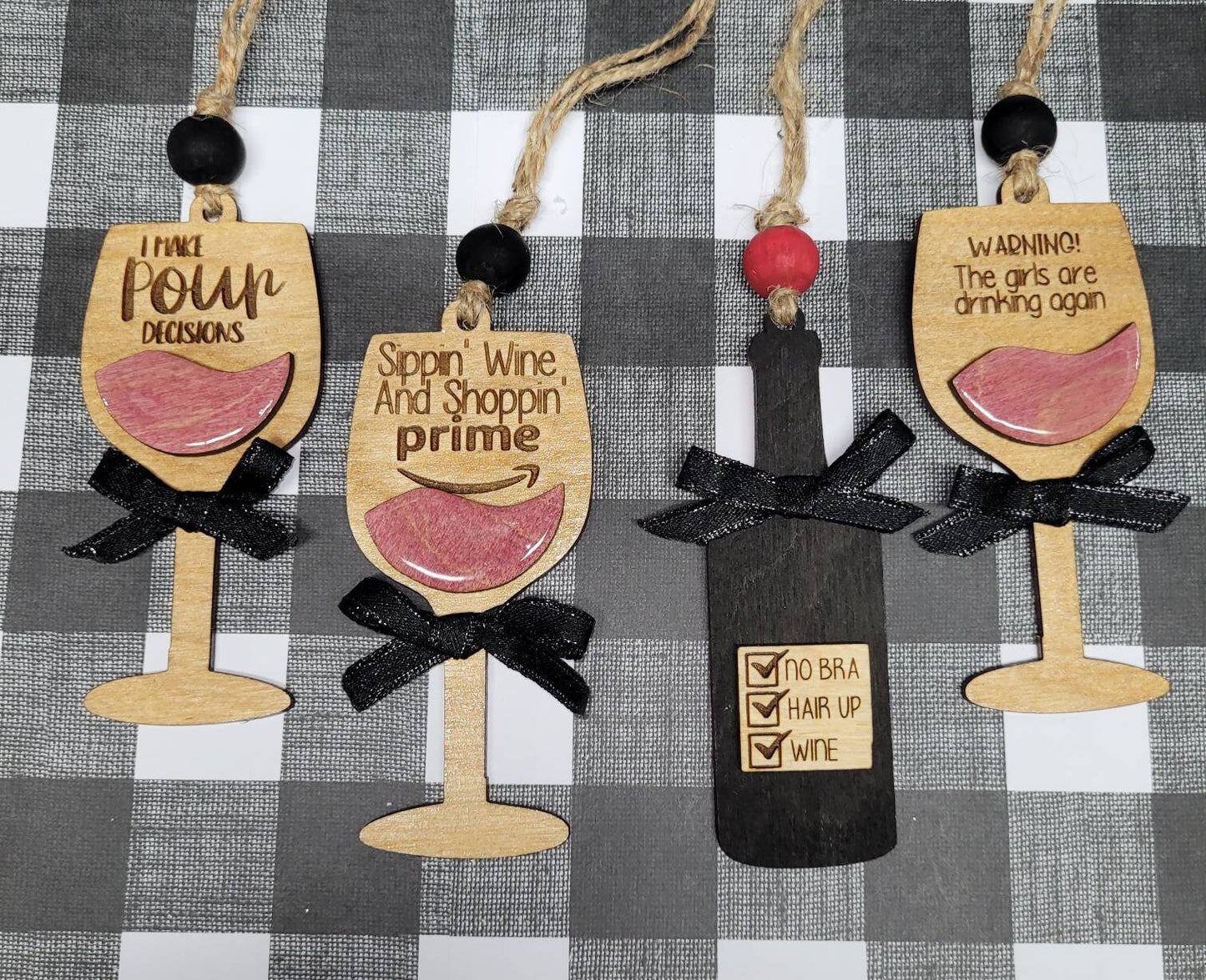 Wine Lover Ornaments
