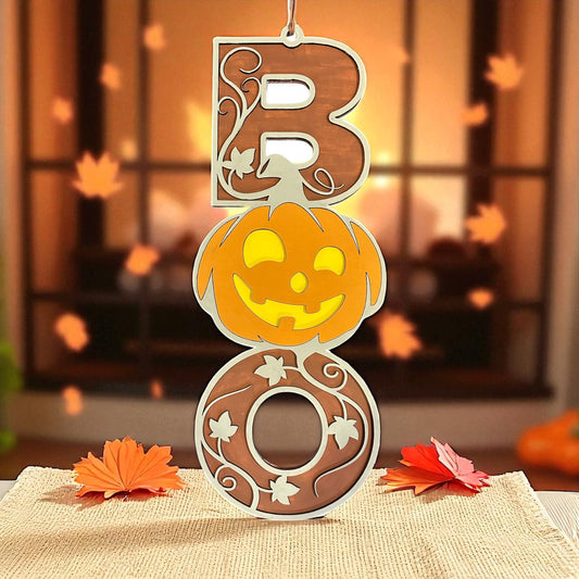Pumpkin BOO Door Hanger