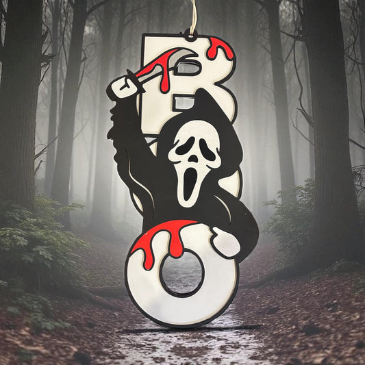 SCREAM BOO Door Hanger