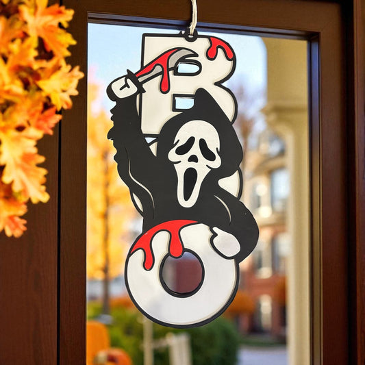 SCREAM BOO Door Hanger