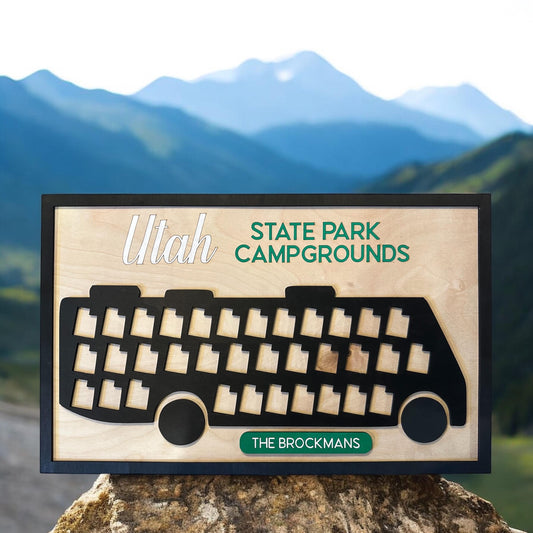 Utah State Park Camping Map