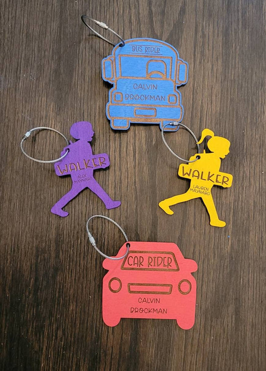 School Backpack Tags