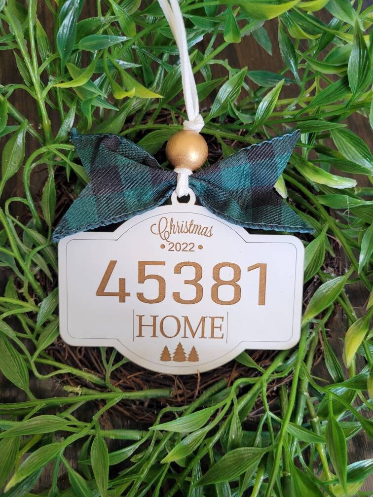 Zip Code Ornament