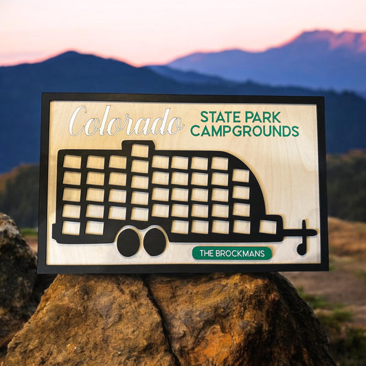 Colorado State Park Camping Map