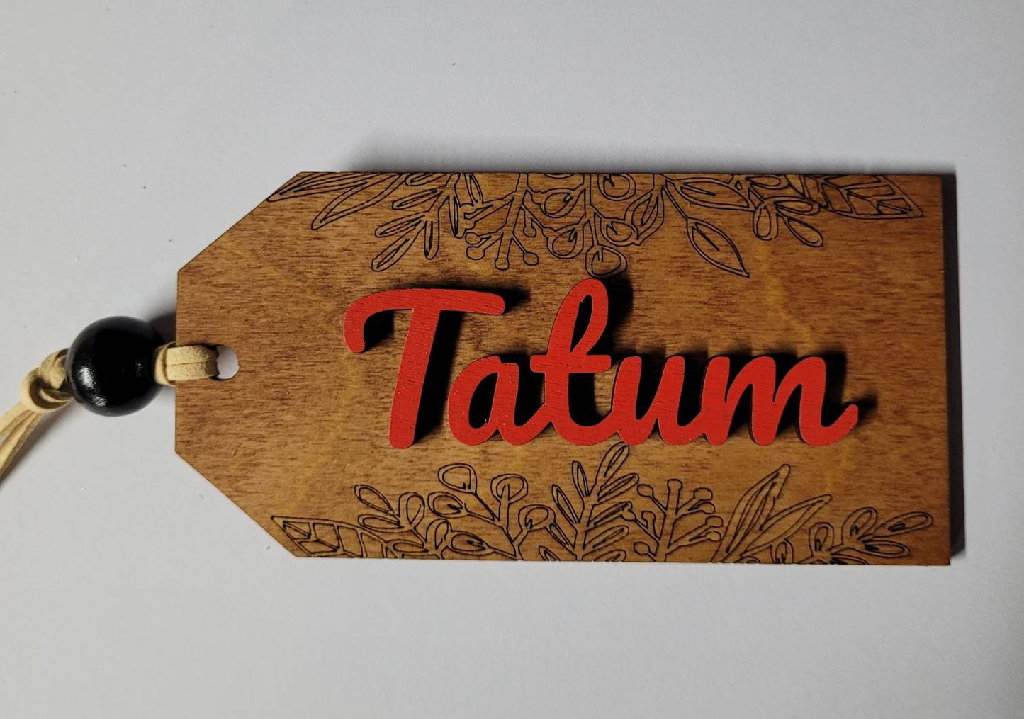 Wooden Stocking Tags