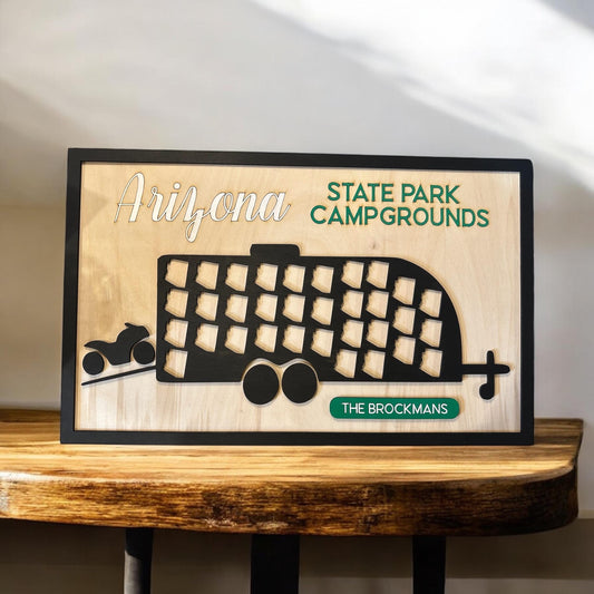 Arizona State Park Camping Map