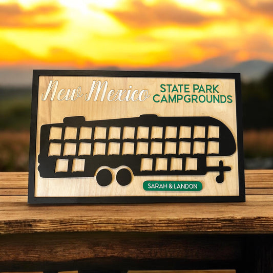 New Mexico State Park Camping Map